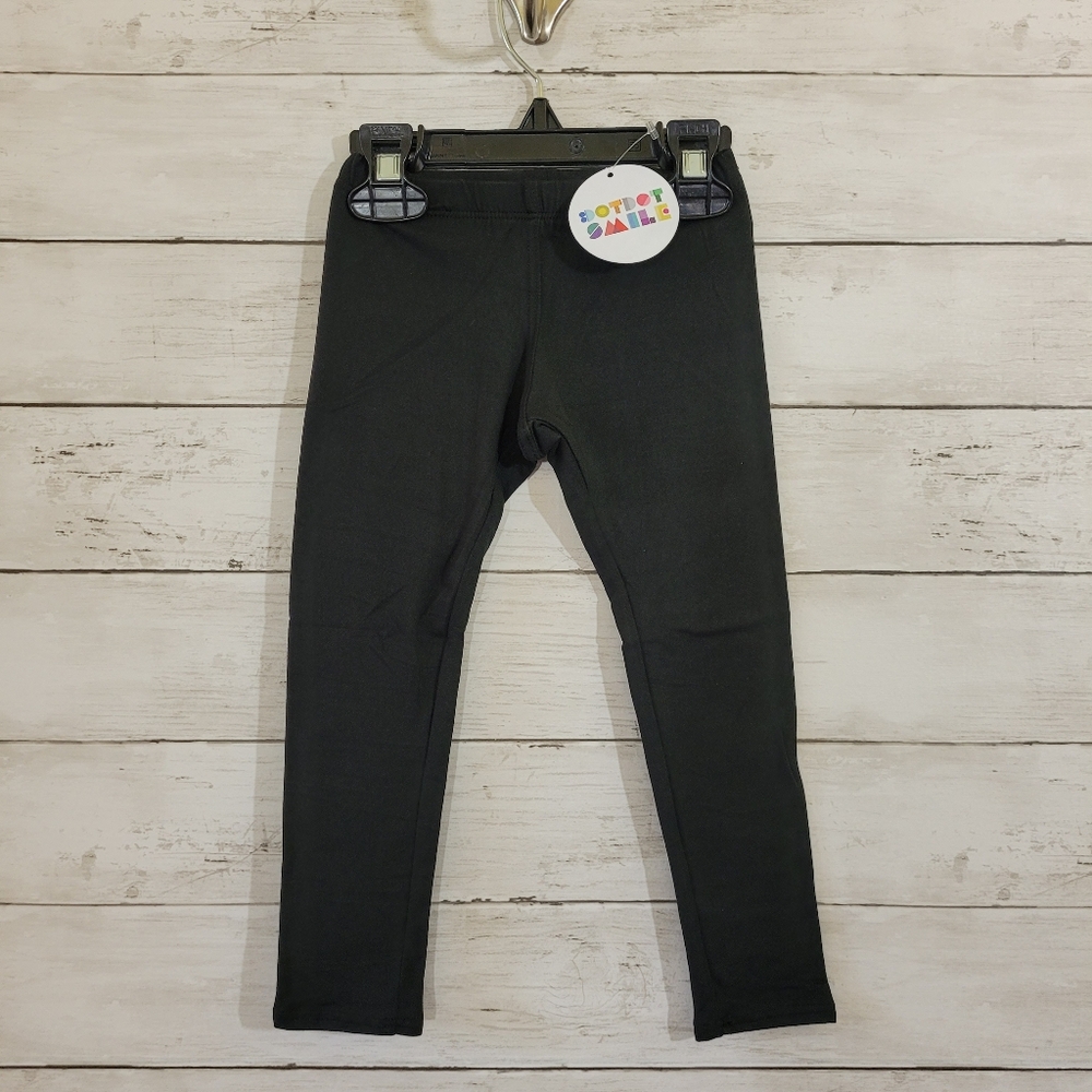 BNWT‎ DOT DOT SMILE LITTLE GIRLS BLACK BUTTERY SOFT LEGGINGS SIZE 2T